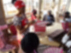 Students and facilitators in a workshop setting